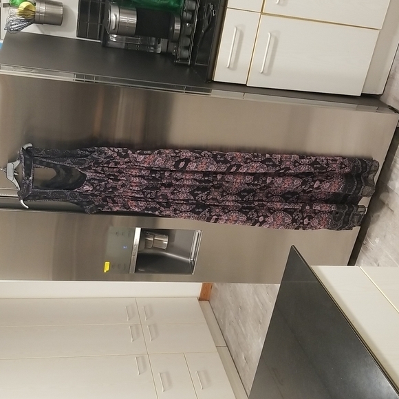 💕FREE PEOPLE💕 Moroccan Printed Maxi Dress ~ Boho Chic Festival Size 6 - Picture 10 of 16